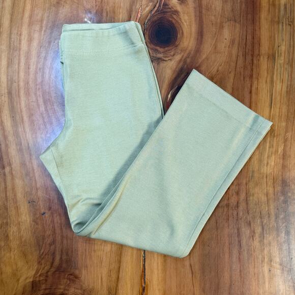 Exclusively Misook Women's pants 8: Acrylic Knit Zip Straight Beige Tan X3-3 - Picture 1 of 7